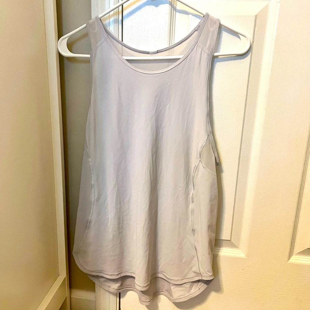 Lululemon- Like New- Sculpt Tank top- light purple- size 6